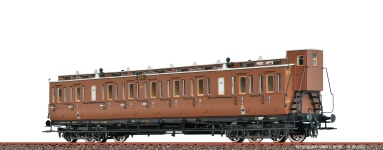 Brawa 45269 - H0 - Abteilwagen C4, K.P.E.V., Ep. I - Wagen 1